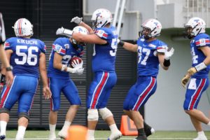 パールボウル　vs富士ゼロックスミネルヴァAFC