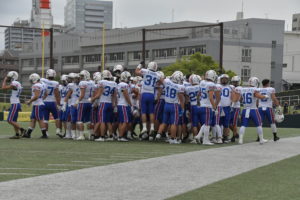 パールボウル　vs富士通フロンティアーズ