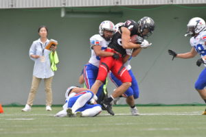 パールボウル　vs富士通フロンティアーズ