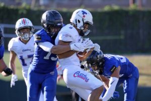 #9WR岩越のパスキャッチ