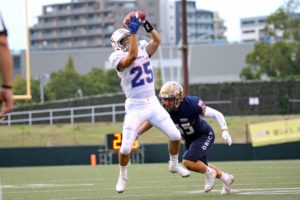 #25WR山下のナイスキャッチ