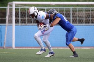 #8 Nnamdiのパスキャッチ