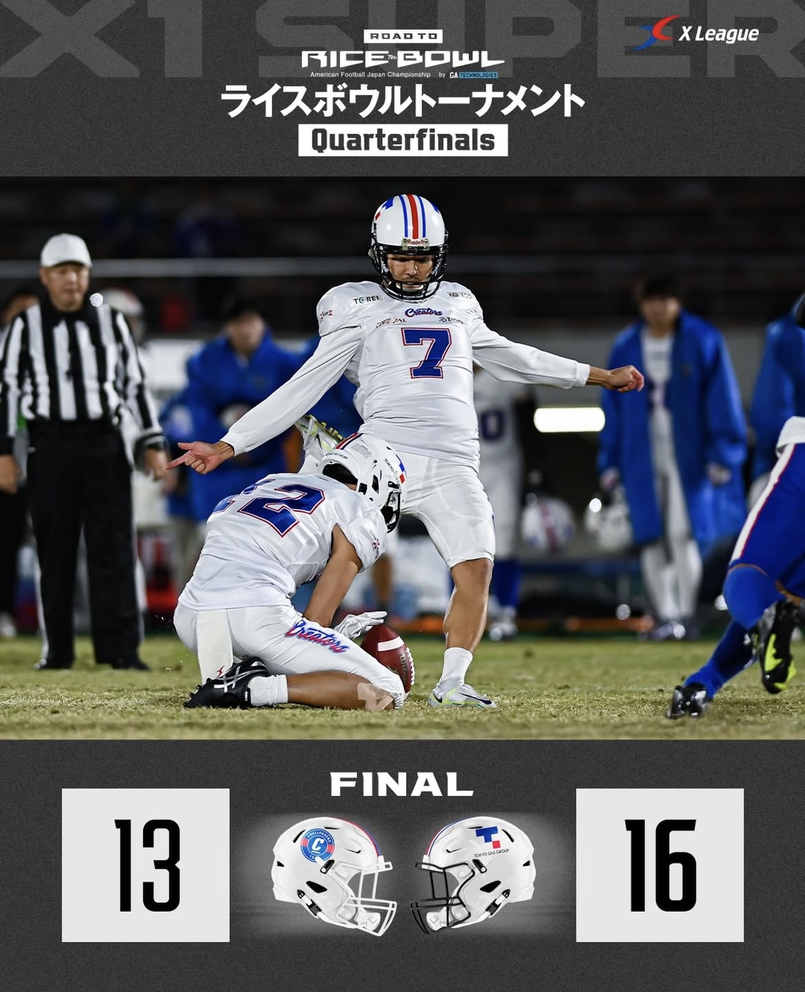 【試合結果】SEKISUIチャレンジャーズ勝利